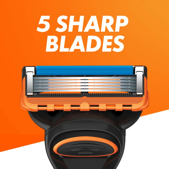 Gillette Fusion5 Power Rakblad För Män 8 Rakblad Gillette
