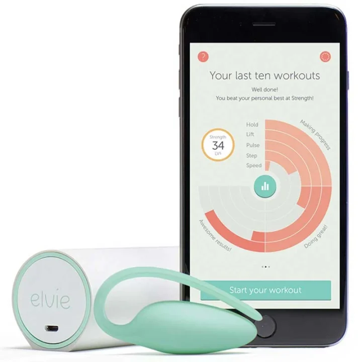 Elvie Kegel Appstyrd Bäckenbottentränare Elvie