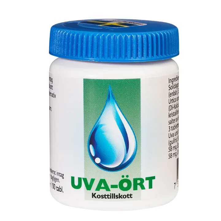 Uva-Ört 100 tabletter BioMedica