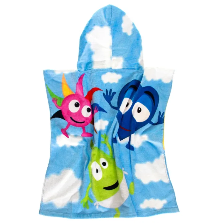 Teddykompaniet Babblarna Badponcho Himmel Teddykompaniet