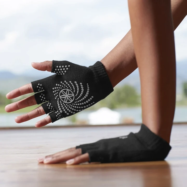 Gaiam Grippy Yoga Gloves Gaiam