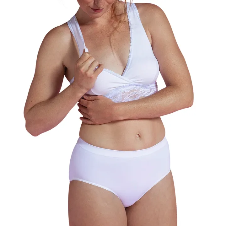 Carriwell Amningsbh Omlott Eko Vit M Carriwell