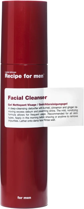 Recipe for Men Facial Cleanser 100 ml Recipe for Men