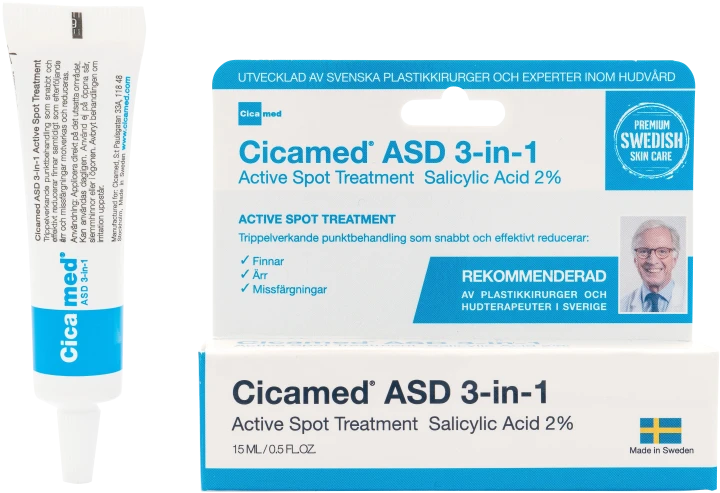 Cicamed Medical Science ASD 3-In-1 Active Spot Treatment 15 ml Cicamed