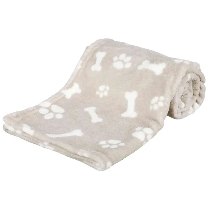 Trixie Kenny Filt Plysch Beige 75 × 50 cm Trixie