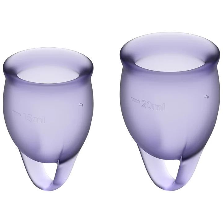 Satisfyer Feel Confident Menstrual Cup Lila Satisfyer