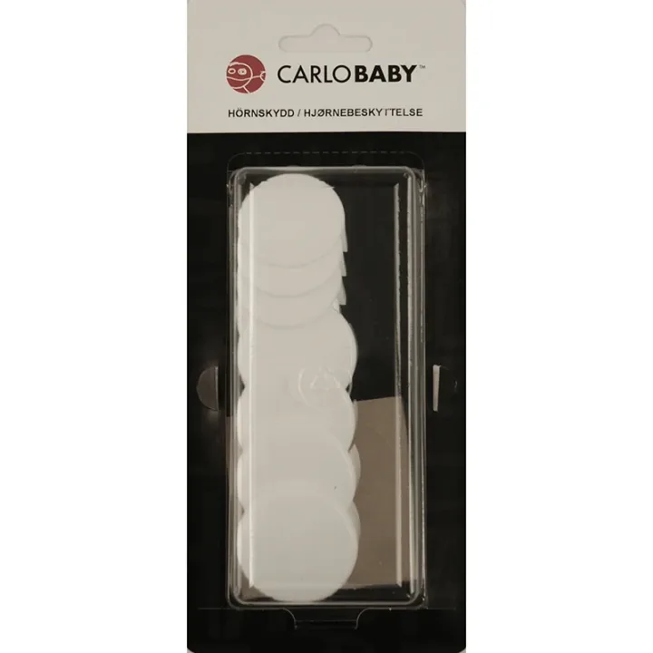 Carlobaby Hörnskydd vit 4 st Carlobaby