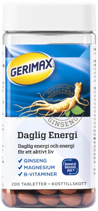 Gerimax Daglig Energi 200 st Gerimax