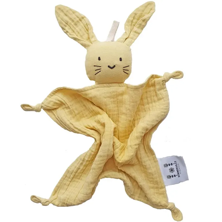 Summerville Organic Snuttefilt Kanin Eko Sun Yellow Summerville Organic