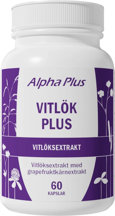 Alpha Plus Vitlök Plus 60 kapslar Alpha Plus