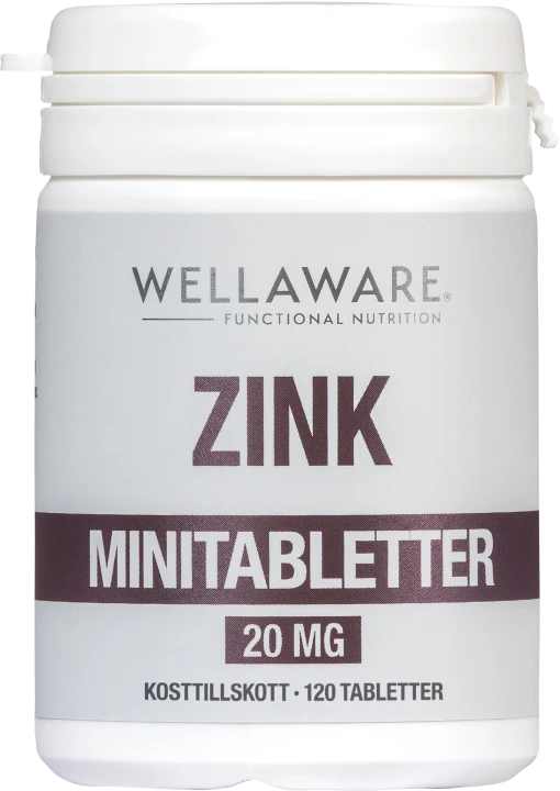 WellAware Zink 120 minitabletter WellAware