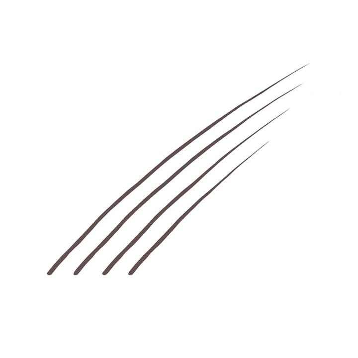 The Brow Fine Liner, Micro Fine Precise Tip 1,1 ml 44 Walnut Brown IsaDora