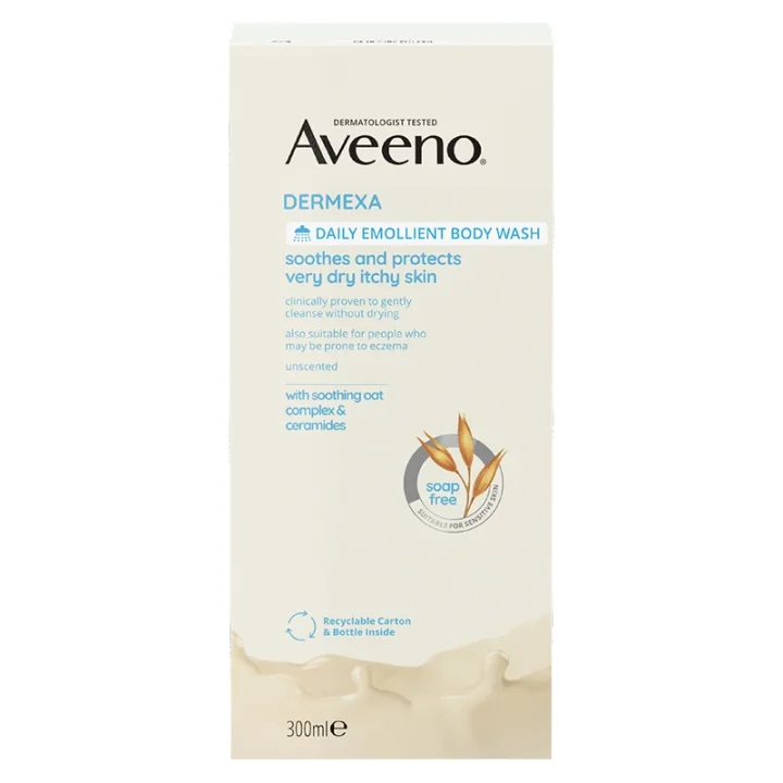 Aveeno Dermexa Daily Emollient Body Wash 300 ml Aveeno