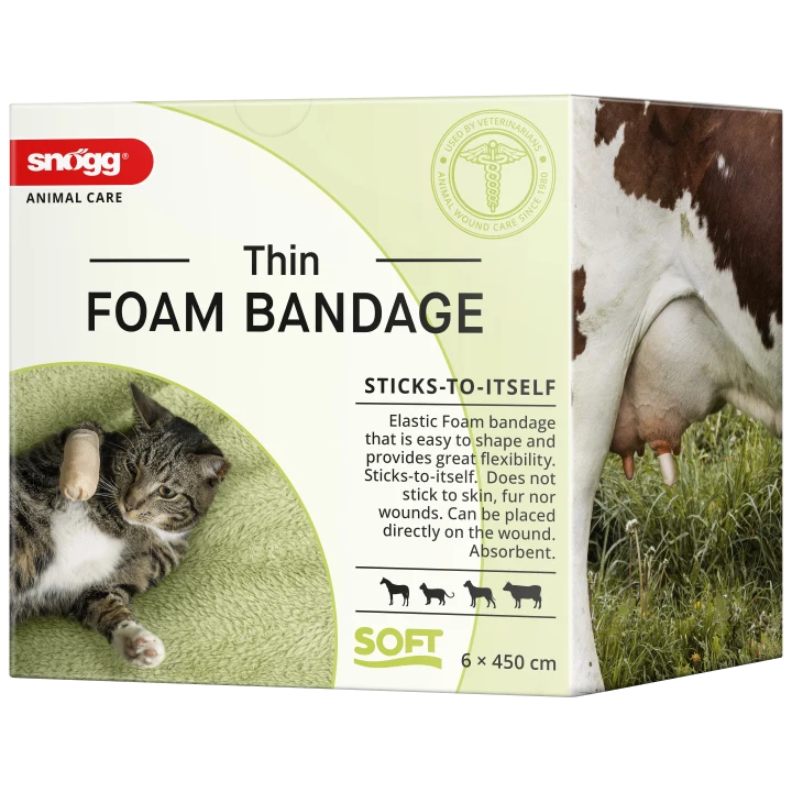 Snögg Foam Bandage Thin 6 cm x 4,5 m Snögg