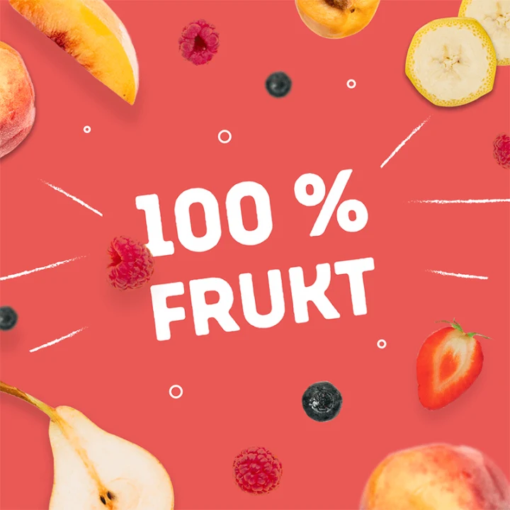 Semper Klämpåse Fruktmums 6mån+ Hallon 110g Semper