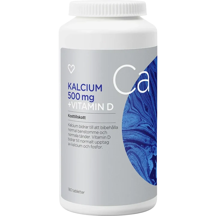 Hjärtats Kalcium + Vitamin D Tablett 180 st Hjärtats