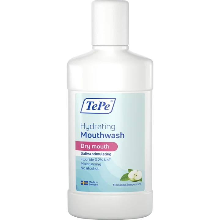 TePe Hydrating Mouth Wash Dry Mouth Mild Ap/Pep 500 ml TePe