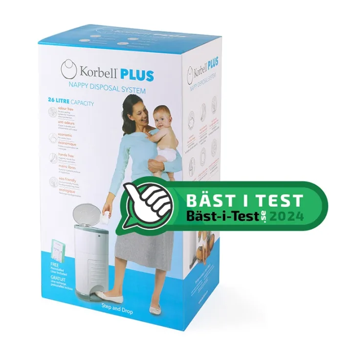 Korbell PLUS Blöjhink 26 liter Korbell