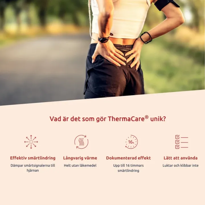 ThermaCare Nedre Rygg & Höft 2  st Thermacare