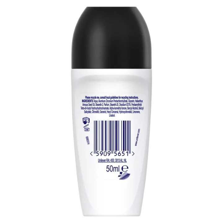 Rexona Womens Roll-On Invisible B&W 50 ml Rexona