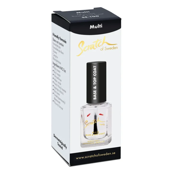 Scratch Multi All-In-One Base & Top Coat 11 ml Scratch Nails
