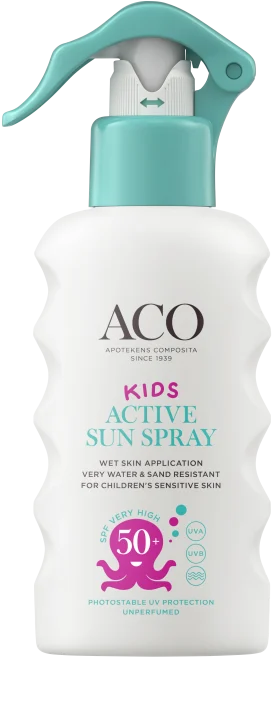 ACO Kids Active Sun Spray SPF 50+ 175 ml ACO
