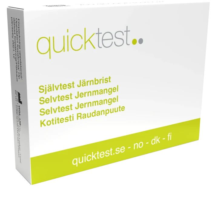 Quicktest Järnbristtest Quicktest