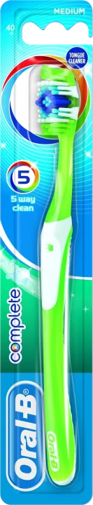 Oral-B Complete 5 Way Clean Medium Manuell Tandborste Oral-B