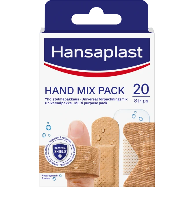 Hansaplast Hand Mix Pack Plåster 20 strips Hansaplast