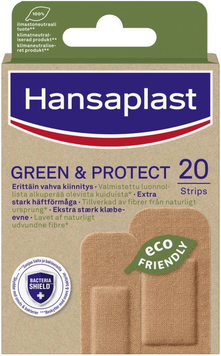 Hansaplast Green & Protect 20 strips Hansaplast