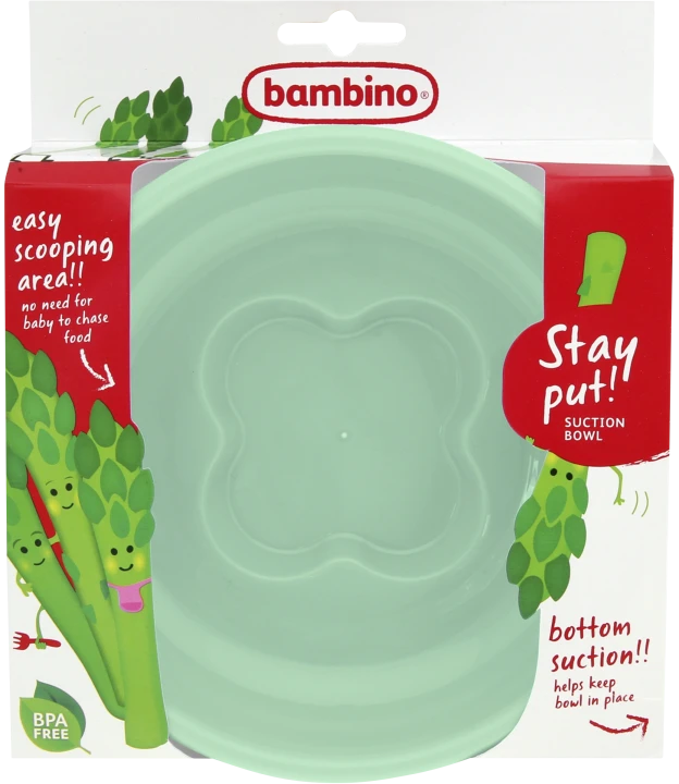 Bambino Stay Put! Suction bowl Mint Bambino