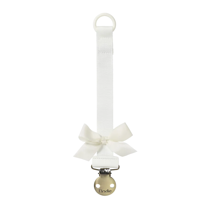 Elodie Pacifier Clip Vanilla White 0-3 år Elodie Details