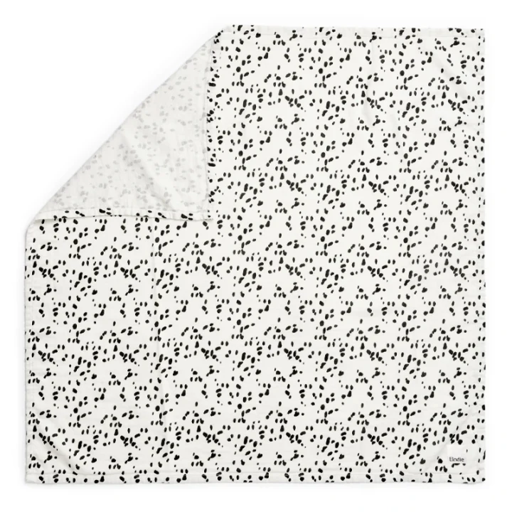 Elodie Bamboo Muslin Blanket Dalmatian Dots 0-3 år Elodie Details