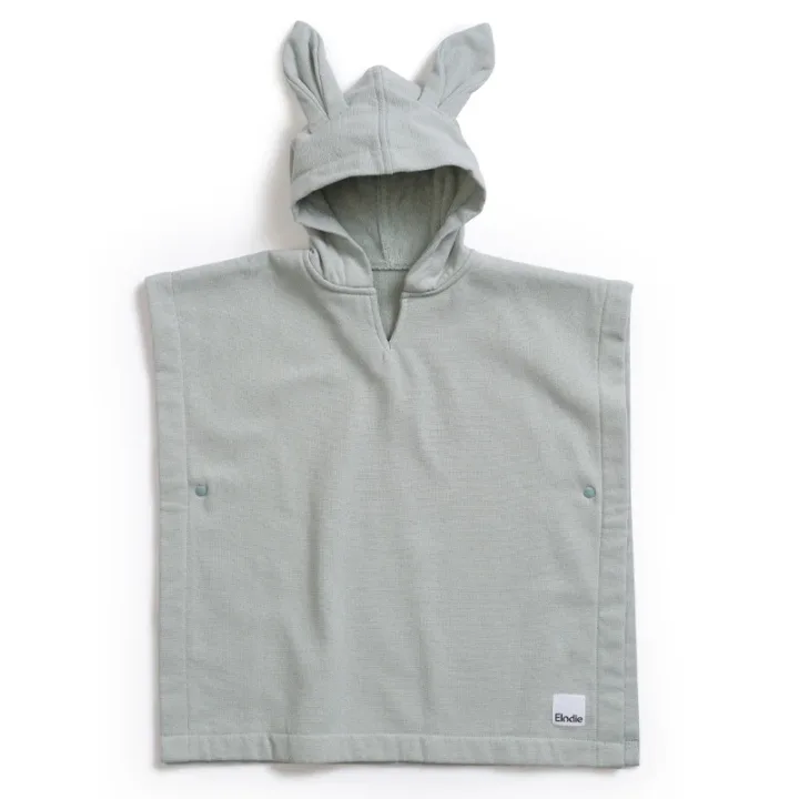 Elodie Bath Poncho Mineral Green 0-3 år Elodie Details