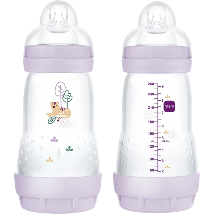 MAM Easy Start Anti-Colic Nappflaska Rosa 260ml Mam