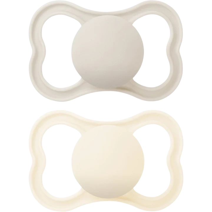 MAM Air Napp Natural Rubber 6-16 mån 2-pack Neutral Mam