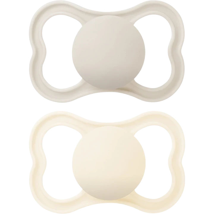 MAM Air Napp Silicone 16-36 mån 2-pack Neutral Mam