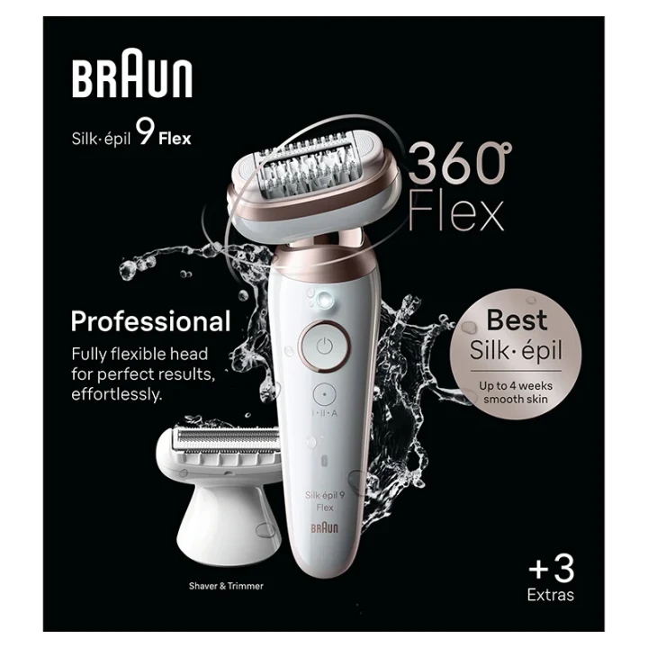 Braun Silk-épil 9 Flex Epilator 9-030 3D Braun
