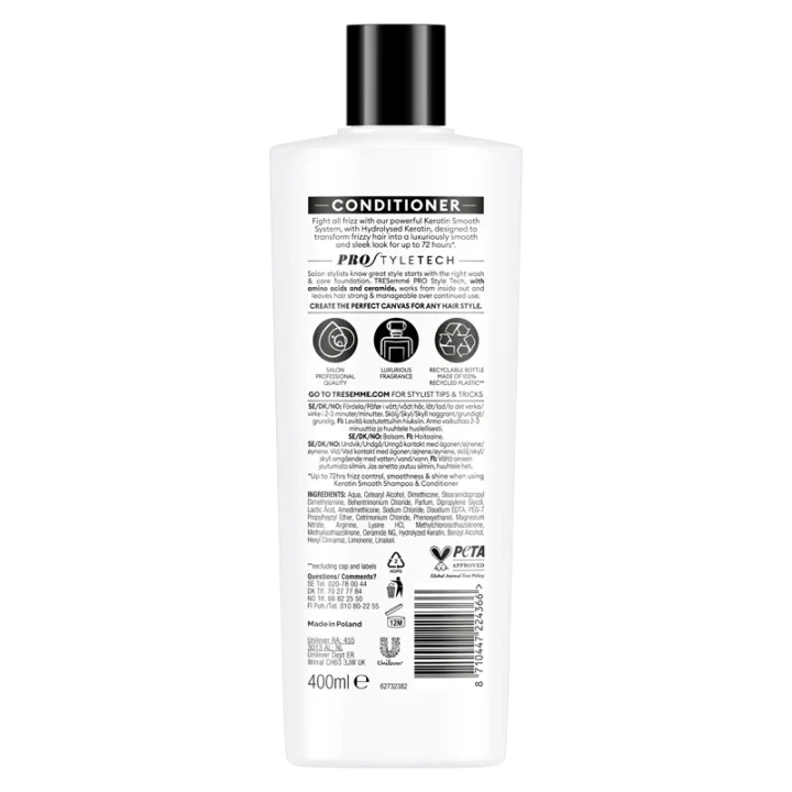 TRESemmé Balsam Keratin Smooth 400 ml TRESemmé