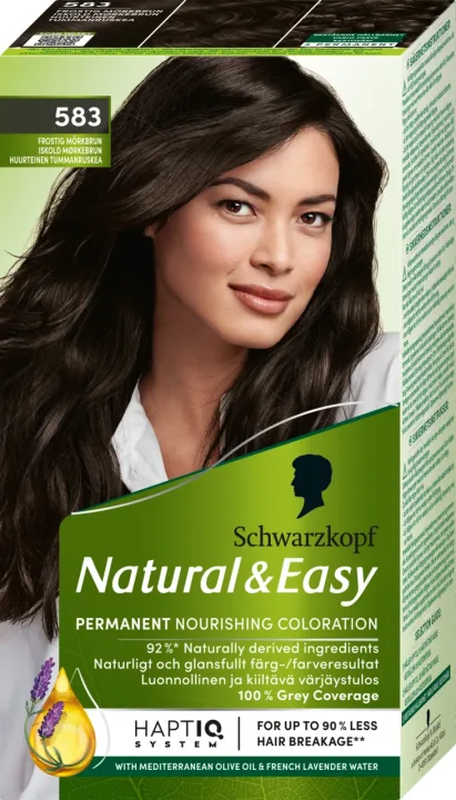Schwarzkopf Natural & Easy Hårfärg 583 Frostig brun Schwarzkopf