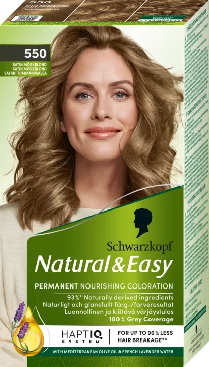 Schwarzkopf Natural & Easy Hårfärg 550 Mörkblond Schwarzkopf