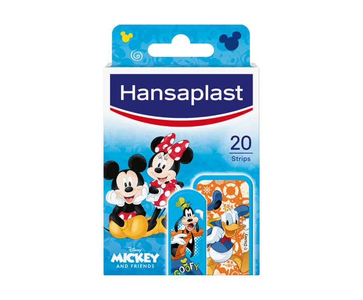 Hansaplast Mickey & Friends Kids Plåster 20 strips Hansaplast