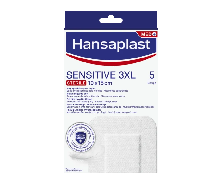 Hansaplast Sensitive 3XL 5 st Hansaplast