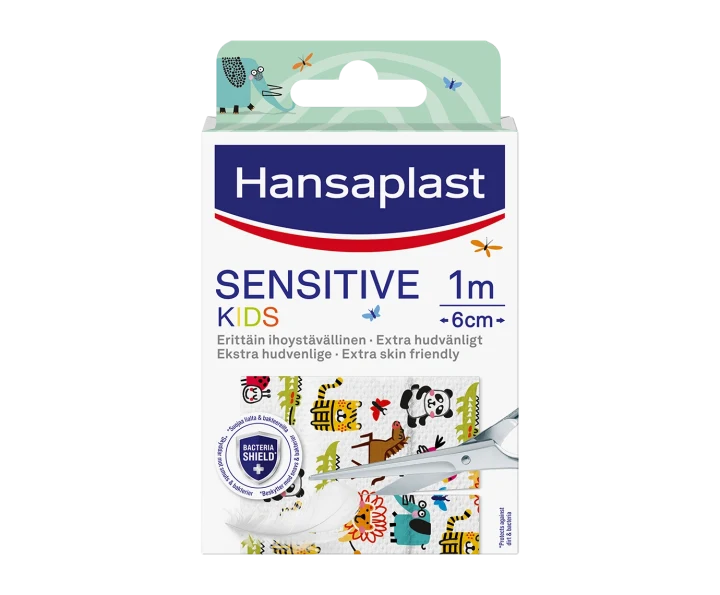 Hansaplast Sensitive Kids Plåster 1 m x 6 cm Hansaplast