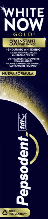 Pepsodent White Now Gold tandkräm 75 ml Pepsodent