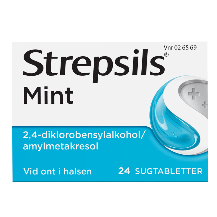 Strepsils Mint sugtablett 24 st Strepsils