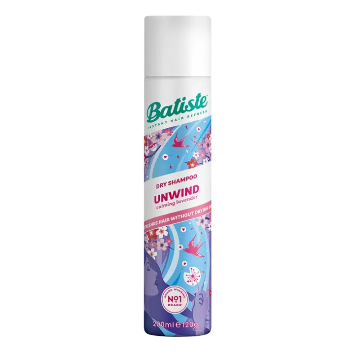 Batiste Dry Shampoo Unwind, 200 ml Batiste