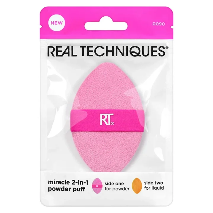 Real Techniques 2 in 1 Miracle Powder Puff Real Techniques
