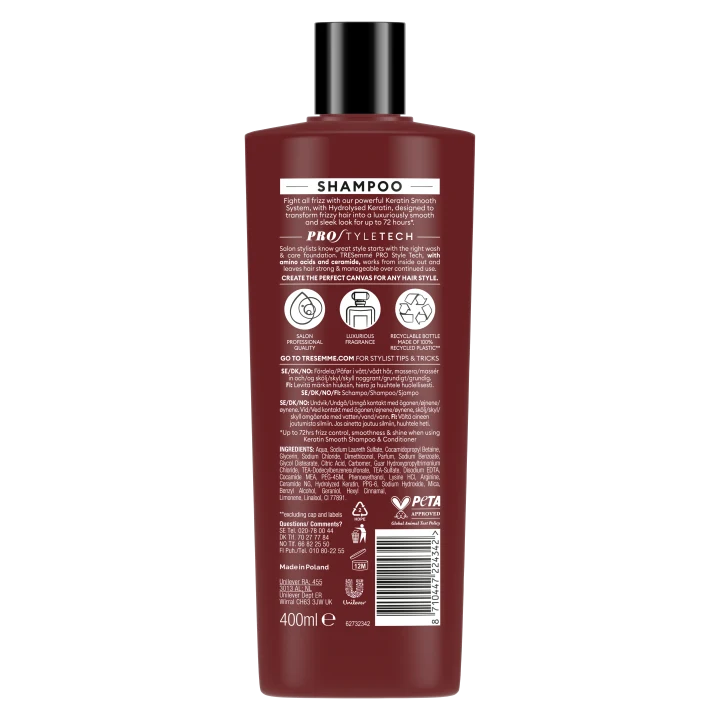 TRESemmé Shampoo Keratin Smooth 400 ml TRESemmé