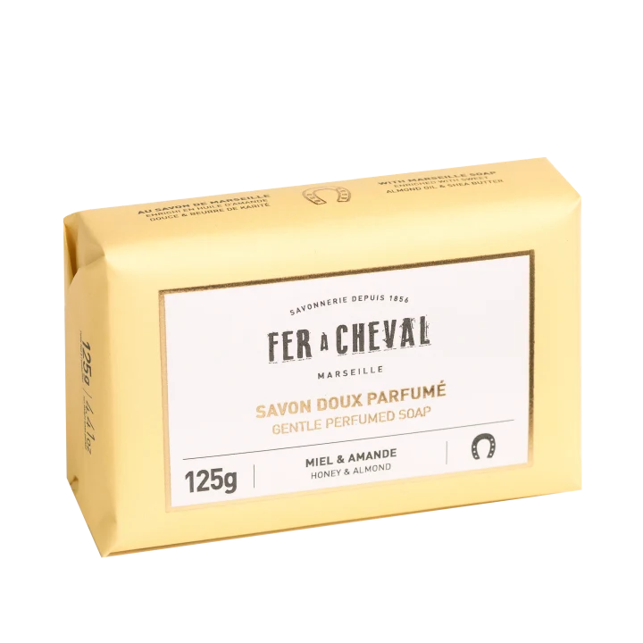 Fer à Cheval Fast Tvål Honey & Almond 125 g Fer a Cheval